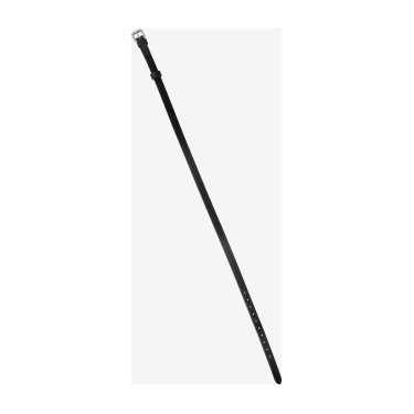 Cilha LeMieux Kudos Flash em couro envernizado Preto / prata