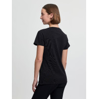T-shirt LeMieux Brilliance de mangas curtas para mulher Preto