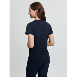 T-shirt LeMieux Brilliance de mangas curtas para mulher Marinho Azul-marinho