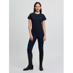 T-shirt LeMieux Brilliance de mangas curtas para mulher Marinho Azul-marinho