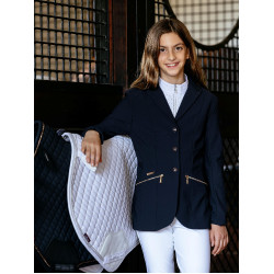 Casaco de concurso Junior Pro LeMieux Brilliance Marinho Azul-marinho