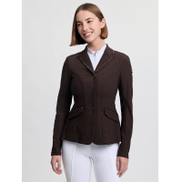 Casaco de concurso LeMieux Brilliance Diana para mulher Espresso Castanho