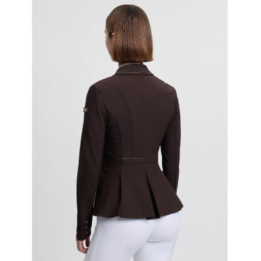 Casaco de concurso LeMieux Brilliance Diana para mulher Espresso Castanho Casaco de concurso LeMieux Brilliance Diana para mulher Espresso Castanho