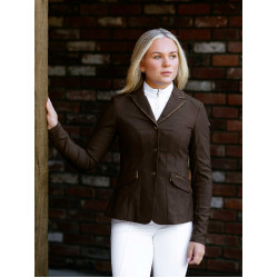 Casaco de concurso LeMieux Brilliance Diana para mulher Espresso Castanho Casaco de concurso LeMieux Brilliance Diana para mulher Espresso Castanho
