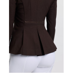 Casaco de concurso LeMieux Brilliance Diana para mulher Espresso Castanho Casaco de concurso LeMieux Brilliance Diana para mulher Espresso Castanho
