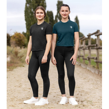 Legging de equitação ELT Ella Preto Legging de equitação ELT Ella Preto