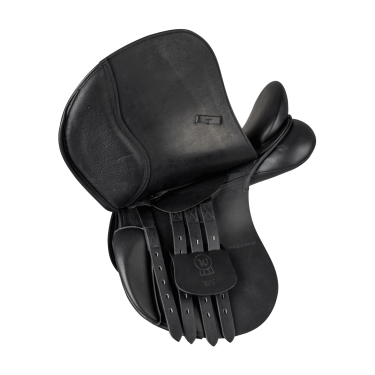 Sela mista Waldhausen couro Comfort Preto