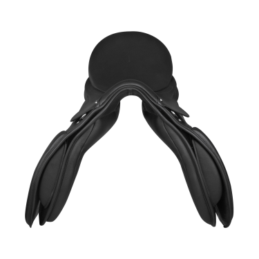 Sela de adestramento Waldhausen couro Comfort Preto