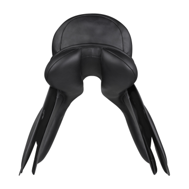 Sela de adestramento Waldhausen couro Comfort Preto