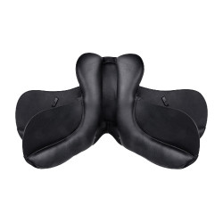 Sela de adestramento Waldhausen couro Comfort Preto