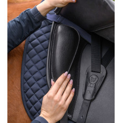 Sela de adestramento Waldhausen couro Comfort Preto