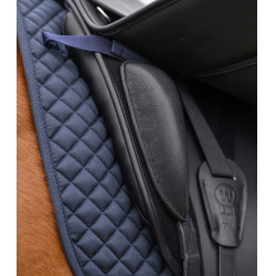 Sela de adestramento Waldhausen couro Comfort Preto