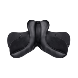Sela de adestramento Waldhausen couro Comfort Preto