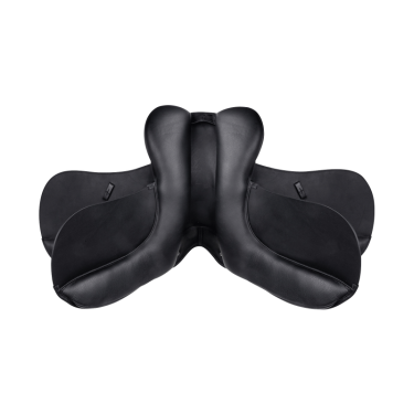 Sela de adestramento Waldhausen couro Comfort Preto