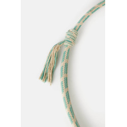 Anel de pescoço Horze em algodão Azul-turquesa