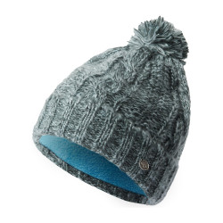 Gorro tricotado Horze Leighton Teens Adolescente com forro polar Cinzento