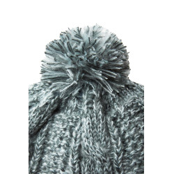 Gorro tricotado Horze Leighton Teens Adolescente com forro polar Cinzento