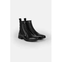 Botas de couro jodhpur B Vertigo elegantes Preto Botas de couro jodhpur B Vertigo elegantes Preto