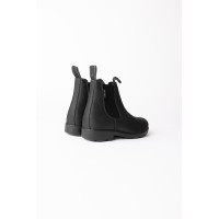 Botas jodhpur Horze Comfy em couro Preto