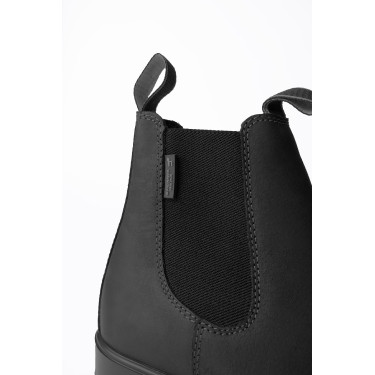 Botas jodhpur Horze Comfy em couro Preto