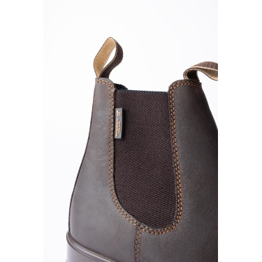 Botas jodhpur Horze Comfy em couro Marron demitasse Castanho