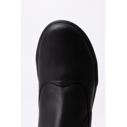 Botins jodhpur Horze Sporty em couro vegano com elementos efeito cristal Preto
