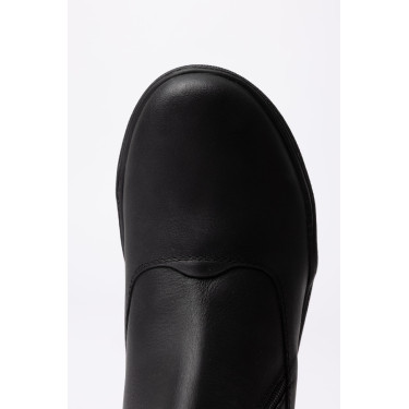 Botins jodhpur Horze Sporty em couro vegano com elementos efeito cristal Preto