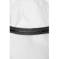 Bridão de salto Horze Deauville com mosquetões Preto