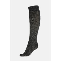 Meias de equitação B Vertigo Shimmer em bambu Beleza negra Preto