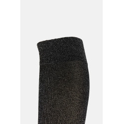 Meias de equitação B Vertigo Shimmer em bambu Beleza negra Preto