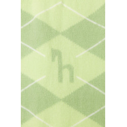Meias Horze Holly argyle Jade branco
