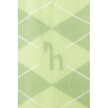 Meias Horze Holly argyle Jade branco