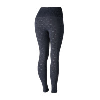 Legging de equitação Horze sem costuras com grip total em silicone Vanessa feminino Denim Azul