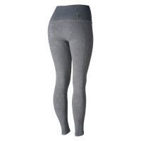 Legging de equitação Horze sem costuras com grip total em silicone Vanessa feminino Cinzento