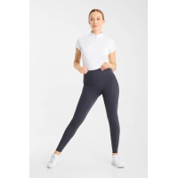 Legging de equitação Horze Vilma feminino com assento integral refrescante Preto Legging de equitação Horze Vilma feminino com assento integral refrescante Preto