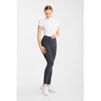 Legging de equitação Horze Vilma feminino com assento integral refrescante Odisseia marinha Azul-marinho Legging de equitação Horze Vilma feminino com assento integral refrescante Odisseia marinha Azul-marinho