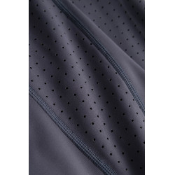 Legging de equitação Horze Vilma feminino com assento integral refrescante Odisseia marinha Azul-marinho