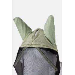 Máscara anti-moscas Horze Comfort Verde celadon