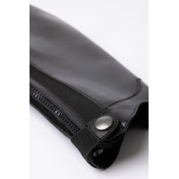 Mini-chaps B Vertigo elegantes em couro Preto Mini-chaps B Vertigo elegantes em couro Preto