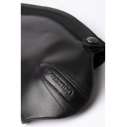 Mini-chaps B Vertigo elegantes em couro Preto