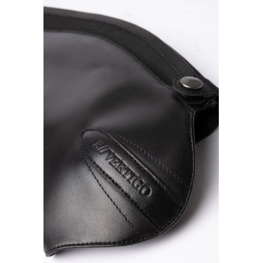 Mini-chaps B Vertigo elegantes em couro Preto