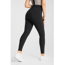 Calças de equitação B Vertigo Angela full grip feminino Beleza negra Preto
