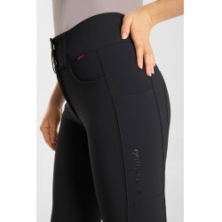 Calças de equitação B Vertigo Angela full grip feminino Beleza negra Preto