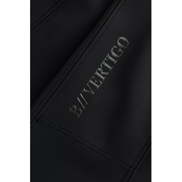Calças de equitação B Vertigo Angela full grip feminino Beleza negra Preto