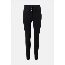 Calças de equitação B Vertigo Angela full grip feminino Beleza negra Preto