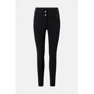 Calças de equitação B Vertigo Angela full grip feminino Beleza negra Preto