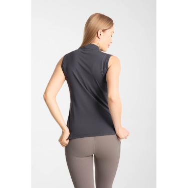 Camiseta de treino Emmie sem mangas Horze feminina com efeito cooling Odisseia marinha Azul-marinho