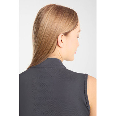 Camiseta de treino Emmie sem mangas Horze feminina com efeito cooling Odisseia marinha Azul-marinho