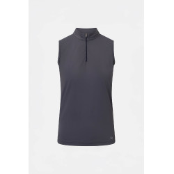 Camiseta de treino Emmie sem mangas Horze feminina com efeito cooling Odisseia marinha Azul-marinho