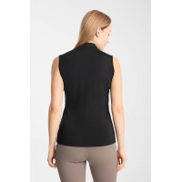 Camiseta de treino Emmie sem mangas Horze feminina com efeito cooling Preto
